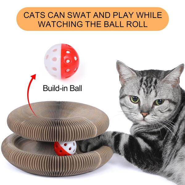 Paper Magic Organ Cat Scratching Board Cat Scratch Board with Bell