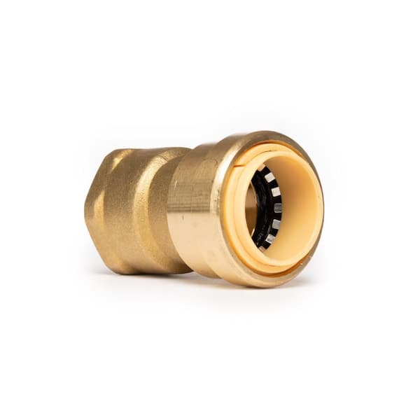 3/4 in. Push-to-Connect x FNPT (Female Thread) Brass Adapter Fitting
