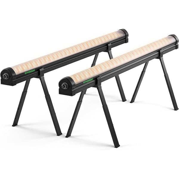 3.28 ft. 100-Watt LumaRay Under Canopy LED Grow Light, Full Spectrum Dimmable (2 Pack)