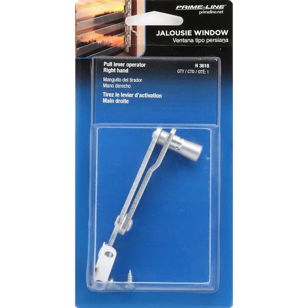 Prime-Line Aluminum, Right-Hand, Louver Operator, International H