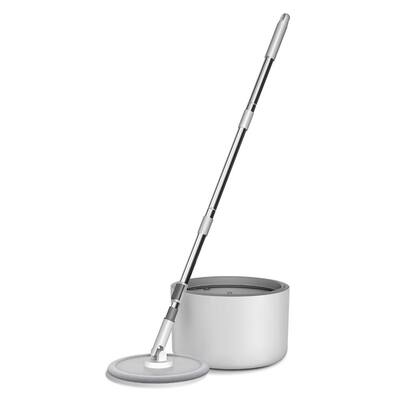 IMOP 10 in. Microfiber Flat Mop with Bucket