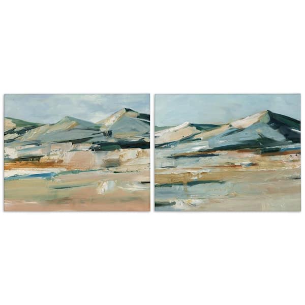 Stupell Industries Desert Mountain Impressions by Ethan Harper 2-Pieces Unframed Nature Graphic Art Print 24 in. x 30 in.