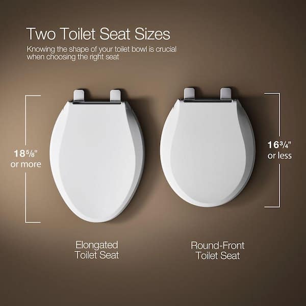 KOHLER Brevia Elongated Q2 Advantage Toilet Seat In Almond K-4774-47 - View #9