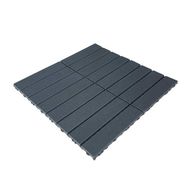 Siavonce Plastic Interlocking Deck Tiles,44 Pack Patio Deck Tiles