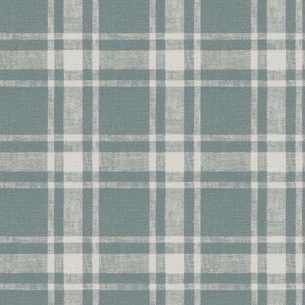 Chesapeake Antoine Denim Flannel Matte Pre-pasted Paper Wallpaper