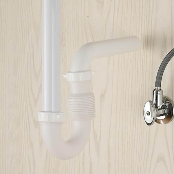 Everbilt 1-1/4in. Form-N-Fit P-Trap PVC TTR00014 - The Home Depot