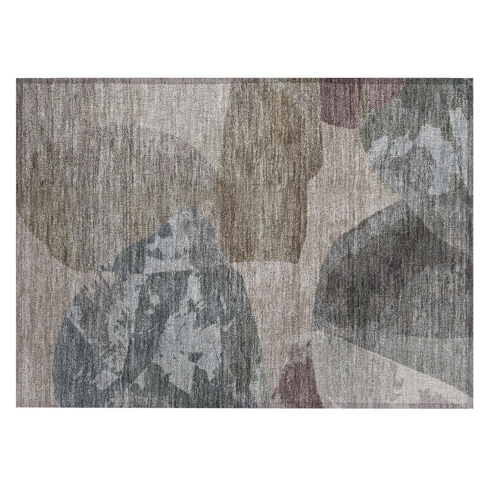Chantille Machine Washable Indoor/Outdoor Abstract ACN2901 Taupe 3 ft. x 4 ft. Area Rug price history on PriceWatchPro