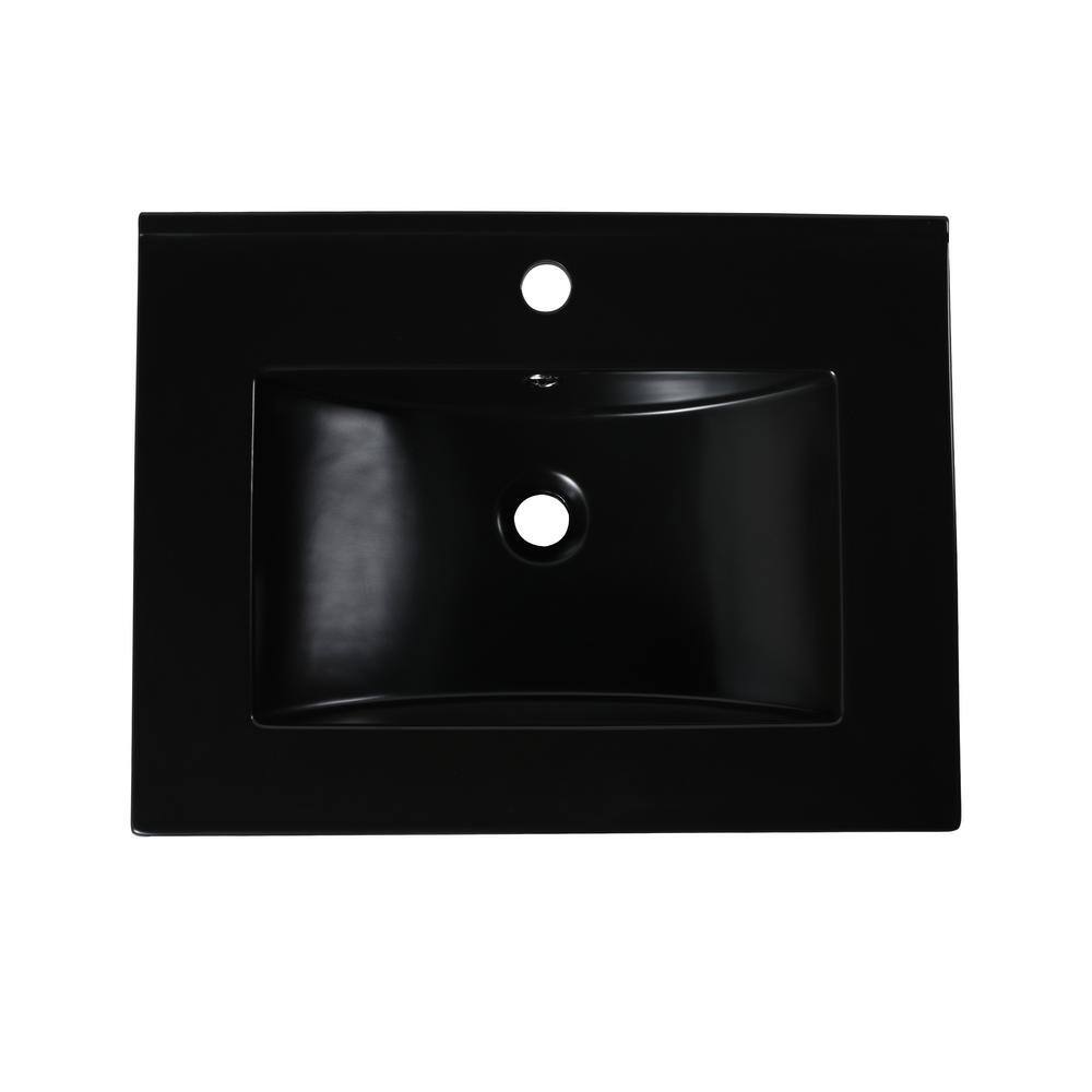 24 in . Bathroom Sink in Black price history on PriceWatchPro