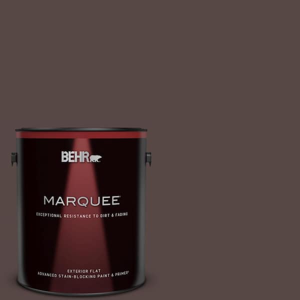 BEHR MARQUEE 1 gal. Home Decorators Collection #HDC-CL-14 Pinecone Path Flat Exterior Paint & Primer