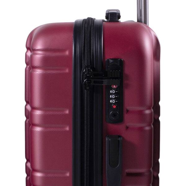 Red/Pink Travel Luggage