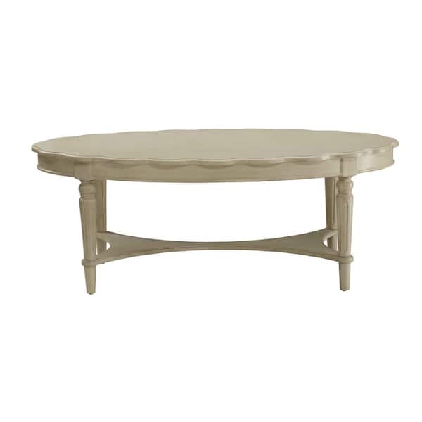 Acme Furniture Fordon Coffee Table in Antique White