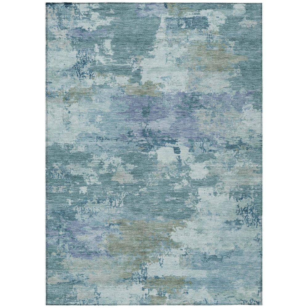 Chantille Machine Washable Indoor/Outdoor Abstract ACN2812 Teal 10 ft. x 14 ft. Area Rug price history on PriceWatchPro