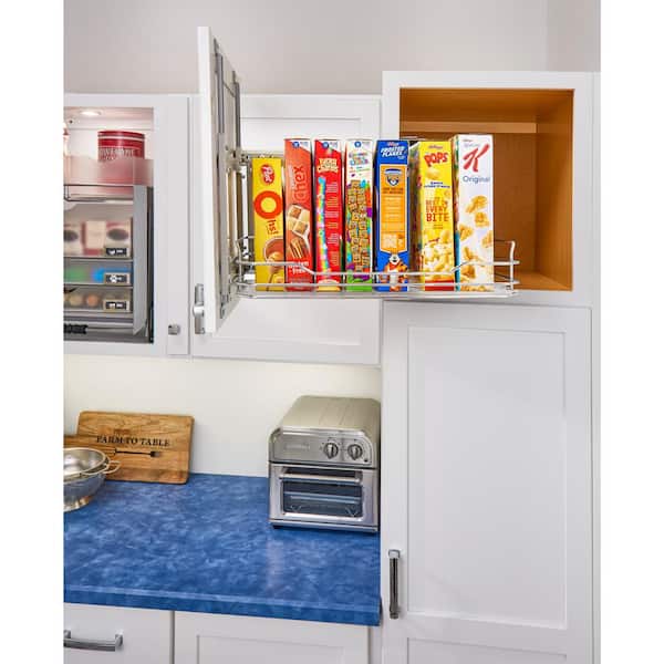 Rev A Shelf 15 In Chrome Above Appliance Organizer 5708 15cr The