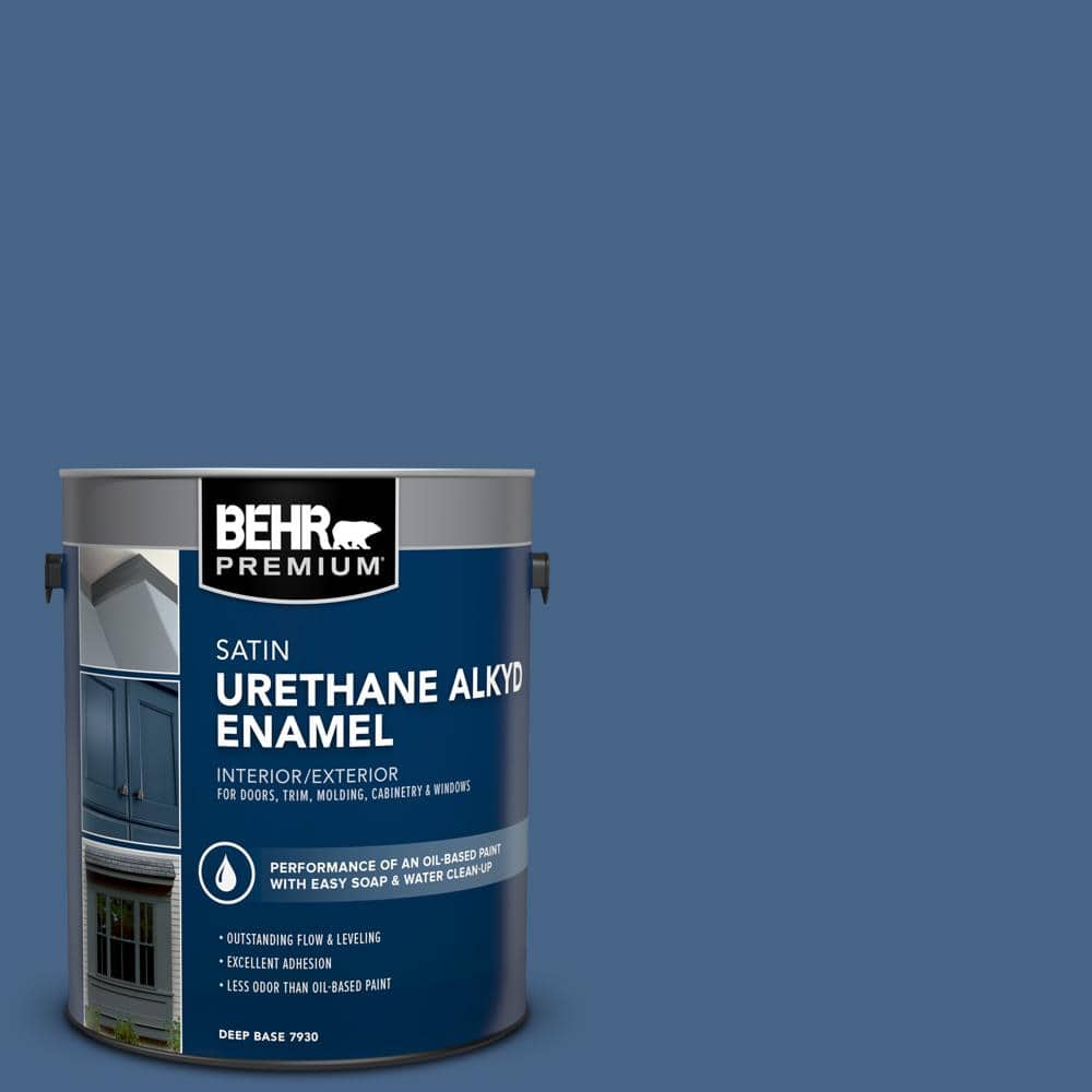 1 gal. #PPU15-04 Mosaic Blue Urethane Alkyd Satin Enamel Interior/Exterior Paint price history on PriceWatchPro
