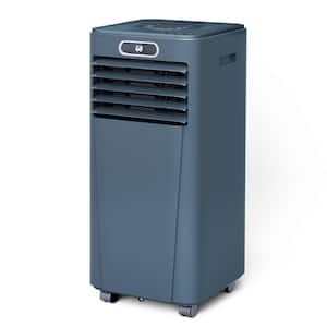 5,300 BTU Portable Air Conditioner Cools 220 Sq. Ft. with 24 Hour Timer in Blue