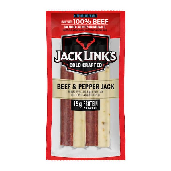 Jack Link's CC Beef and Pepperjack Combo, 3 oz., Meat and Cheese Snack