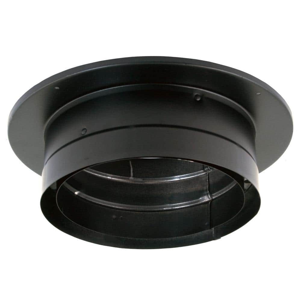 DuraTech 6" Chimney Adaptor with Trim for DVL Only 