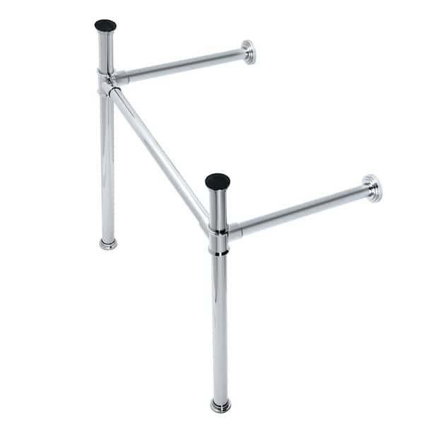 Imperial Stainless Steel Console Sink Legs in Polished Chrome