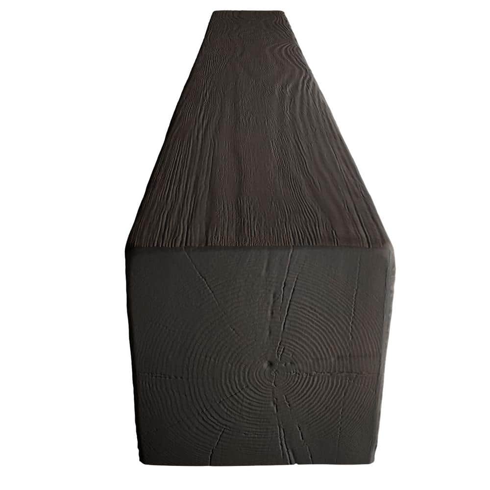 Hickory Finished Polyurethane U-Shaped Faux Wood Beam
