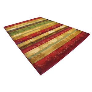 Outdoor Traditional Multi 8' 0 x 11' 4 Area Rug