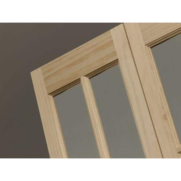 Pinecroft 29.5 in. x 78.625 in. Williamsburg Unfinished Pine
