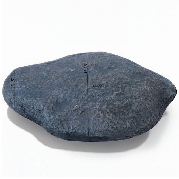 Gardenised Fake Garden Rock Cover Decorative Natural Texture Faux