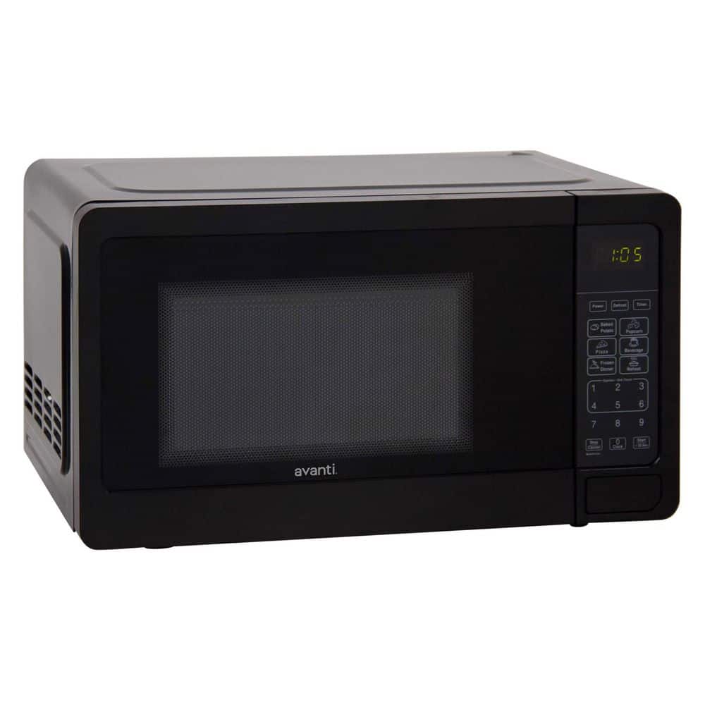 Countertop Microwave Oven, 0.7 cu. ft., in Black
