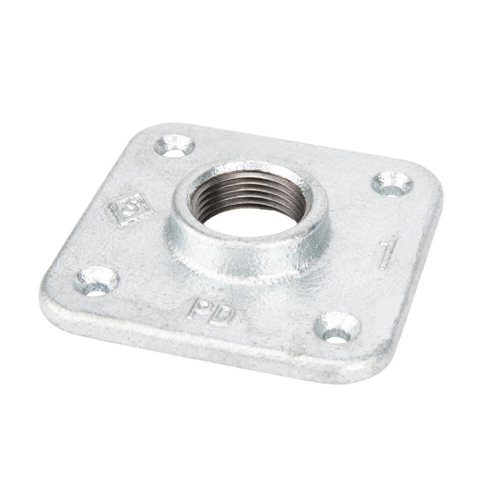 1 in. Galvanized Iron Square Floor Flange price history on PriceWatchPro