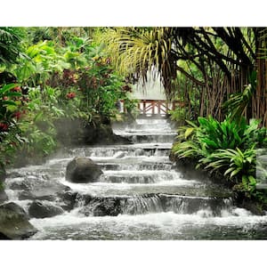 Tranquil Waterfall Wall Mural