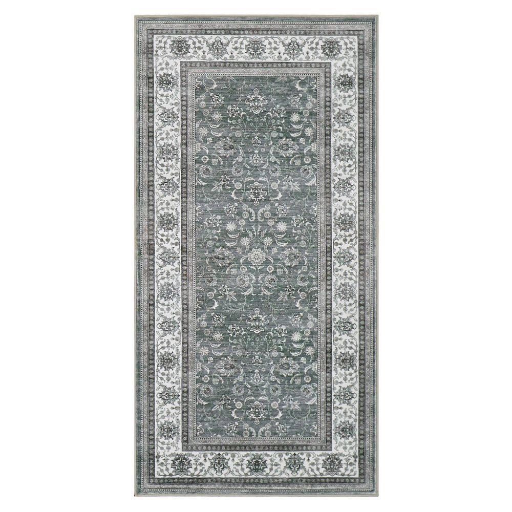 Finley Dusty Green 2 ft. x 4 ft. Woven Oriental Polyester Accent Rug price history on PriceWatchPro