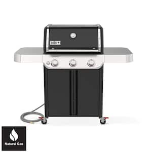 Genesis E-315 3-Burner Natural Gas Grill in Black