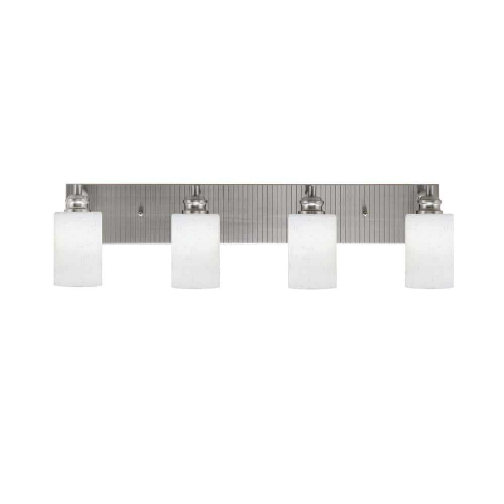 Albany 31 in. 4-Light Brushed Nickel Vanity Light