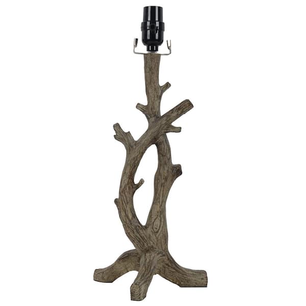 Hampton Bay TTL20 Mix and Match 17.5 in. H Driftwood Branch Table Lamp Base  DS18054 - The Home Depot