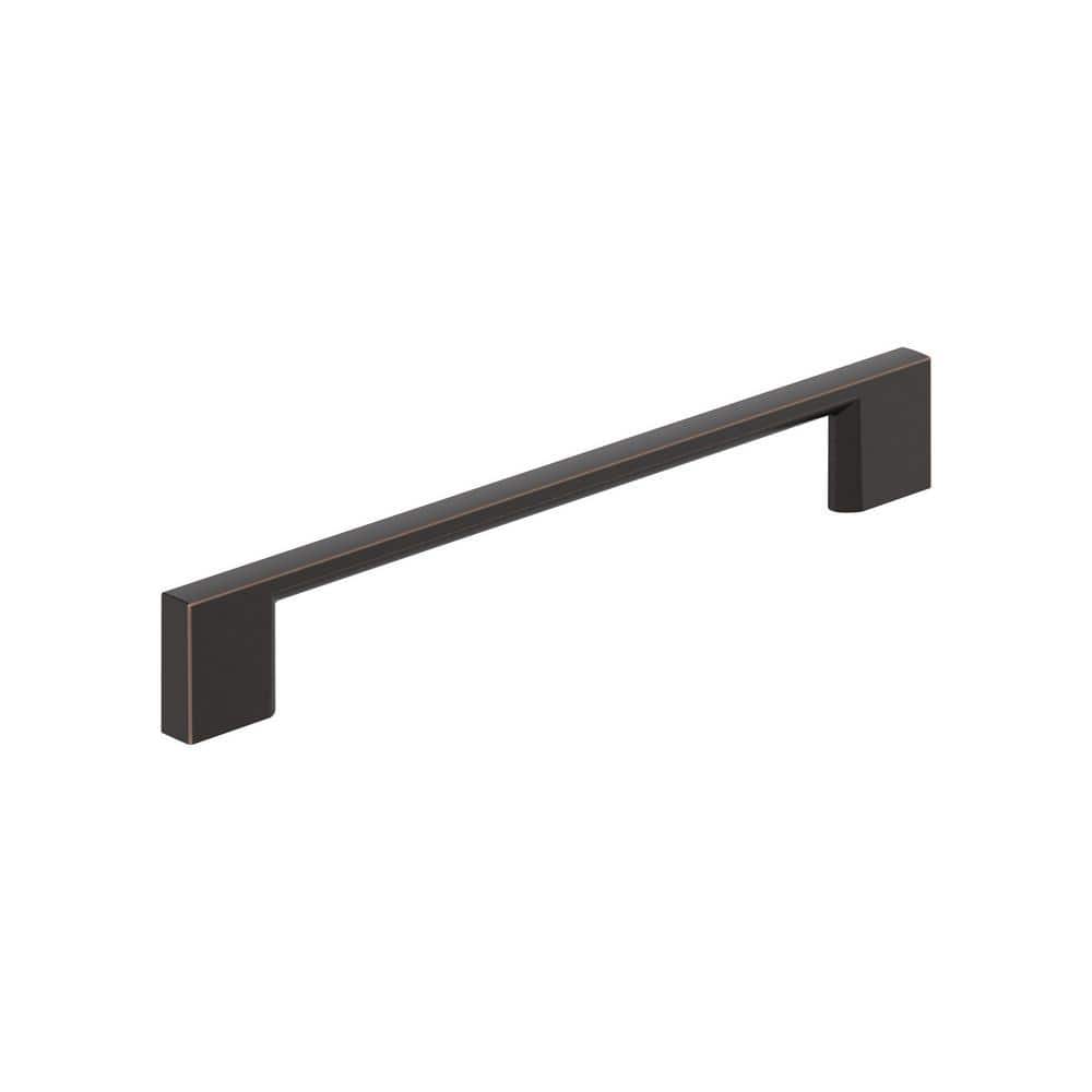 Oil Rubbed Bronze 7.38" Modern Cabinet Pull Bar