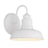 Hampton Bay Elmcroft 7.63 in. 1-Light Designer White Farmhouse