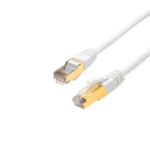 100 ft. CAT 7 SF/FTP 26AWG Shielded Stranded Patch Cable, White