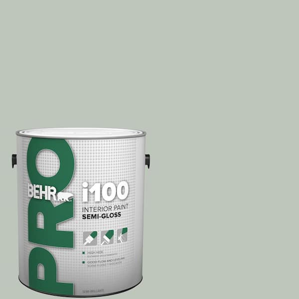 BEHR PRO 1 gal. #N410-3 Riverdale Semi-Gloss Interior Paint