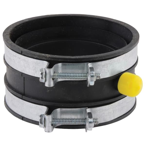 3 in. Rubber Coupling with Condensate Drain Outlet