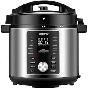 6 qt. Stainless Steel Electric Pressure Cooker and Air Fryer