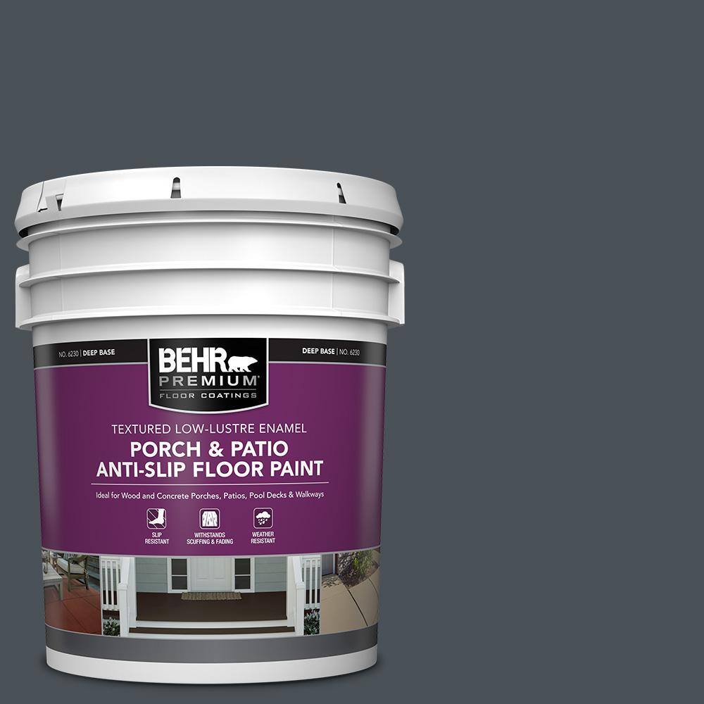 5 gal. #PPU25-22 Chimney Textured Low-Lustre Enamel Interior/Exterior Porch and Patio Anti-Slip Floor Paint price history on PriceWatchPro