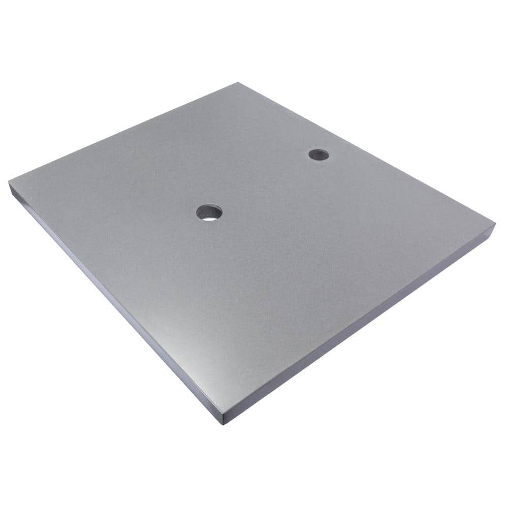 Dark Gray Terrazzo Stone Single Bathroom Vanity Top