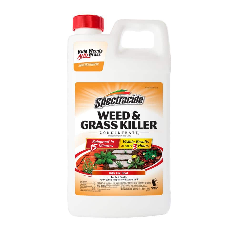 Spectracide Weed And Grass Killer 64 Oz Concentrate Hg 96451 1 The Home Depot