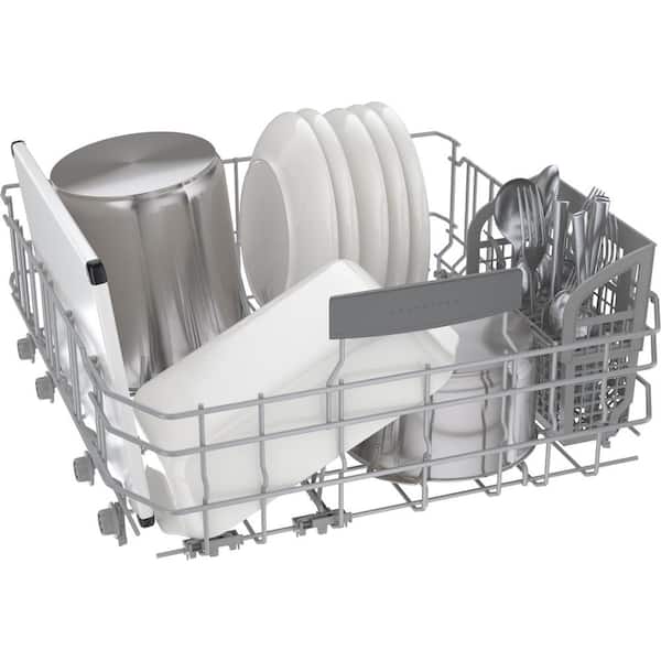 Bosch 800 Series 24 White Top Control Built in Dishwasher