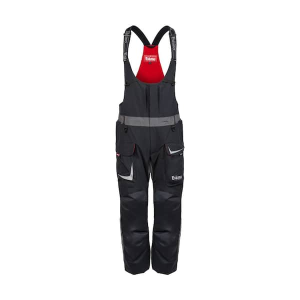 Eskimo Superior Ice Fishing Bibs, Men's, Black Ice, Uplyft Float-Assist, 4X-Large, 43897