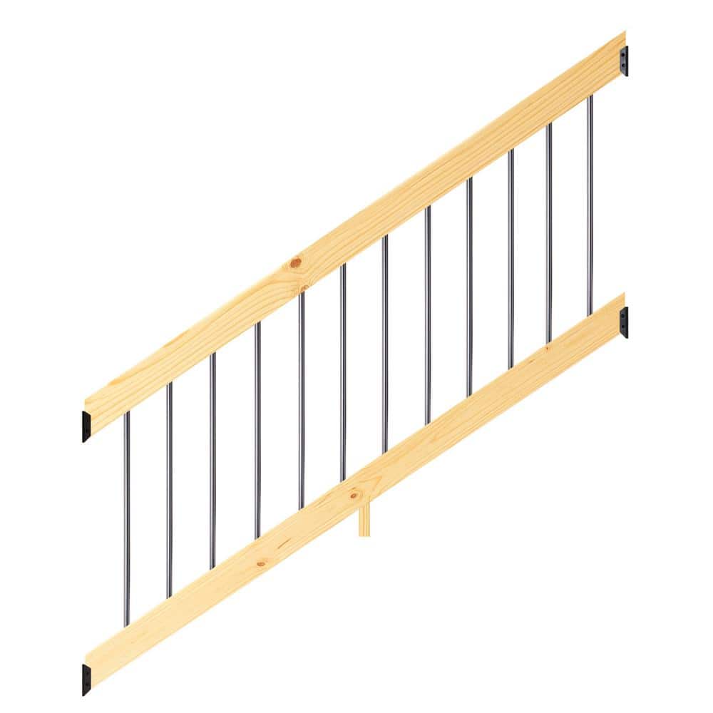 ProWood 6 ft. Southern Yellow Pine Stair Rail Kit with