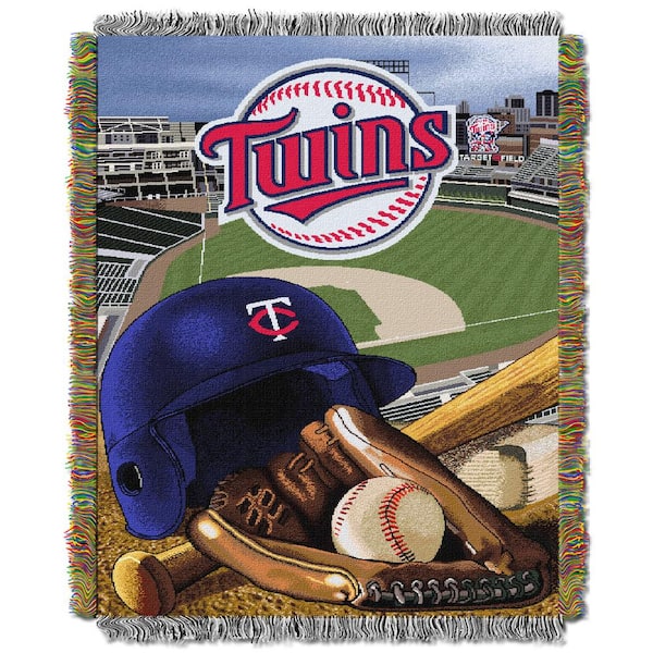 THE NORTHWEST GROUP Minnesota Twins Polyester Throw Blanket