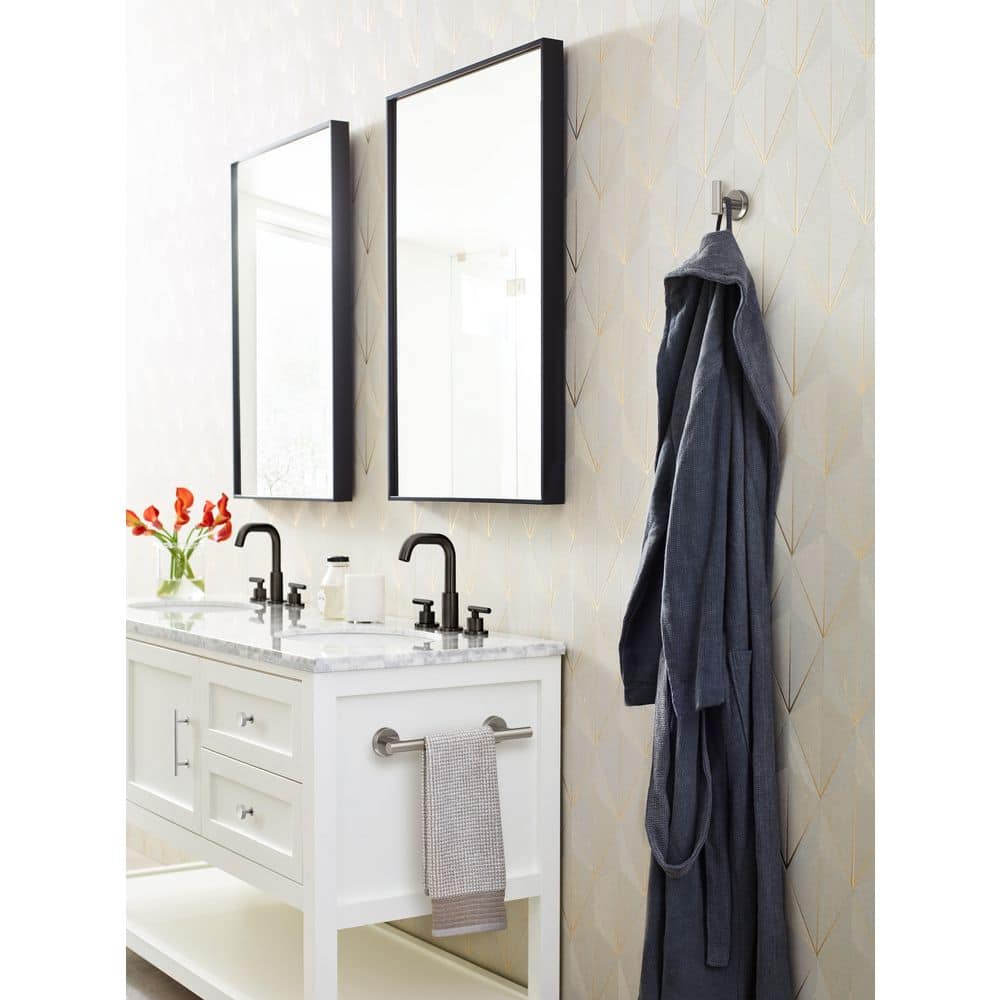 Stainless Steel 9-Inch Wall Mounted Single Bar Towel Rack