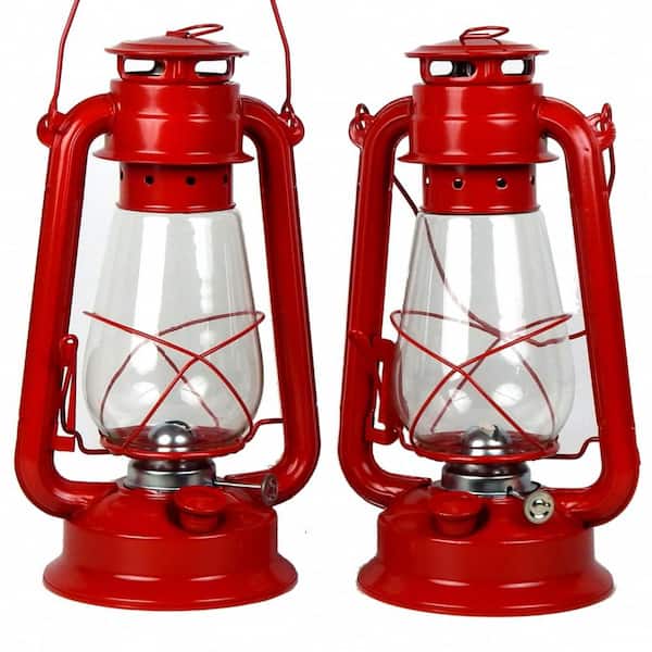 Oil Lanterns - Brass Mini Patio Hurricane 9