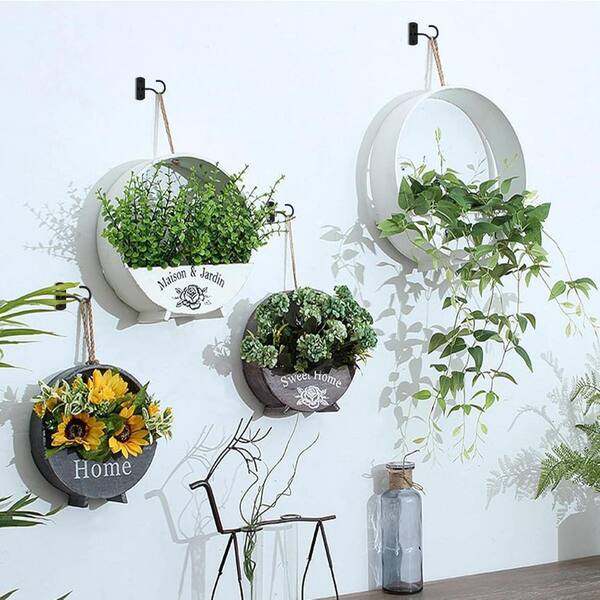 Unbranded 2. 5in Metal Ceiling Hooks for Hanging Plants 20Pack Black  Jkzzc00217