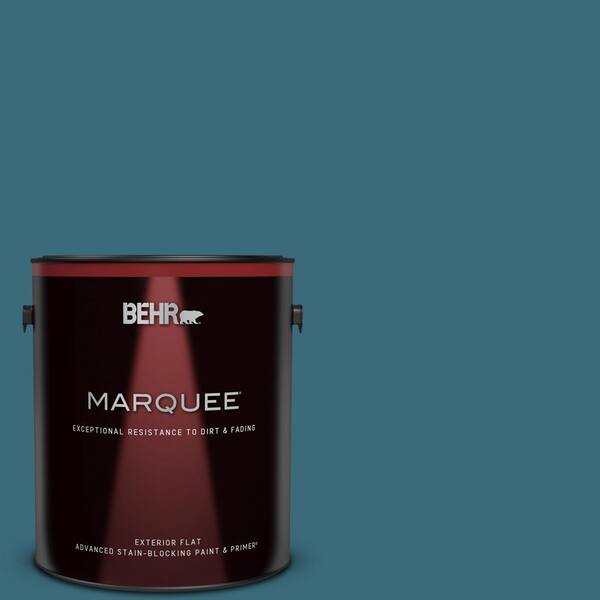 BEHR MARQUEE 1 gal. #S460-6 Mammoth Mountain Flat Exterior Paint & Primer